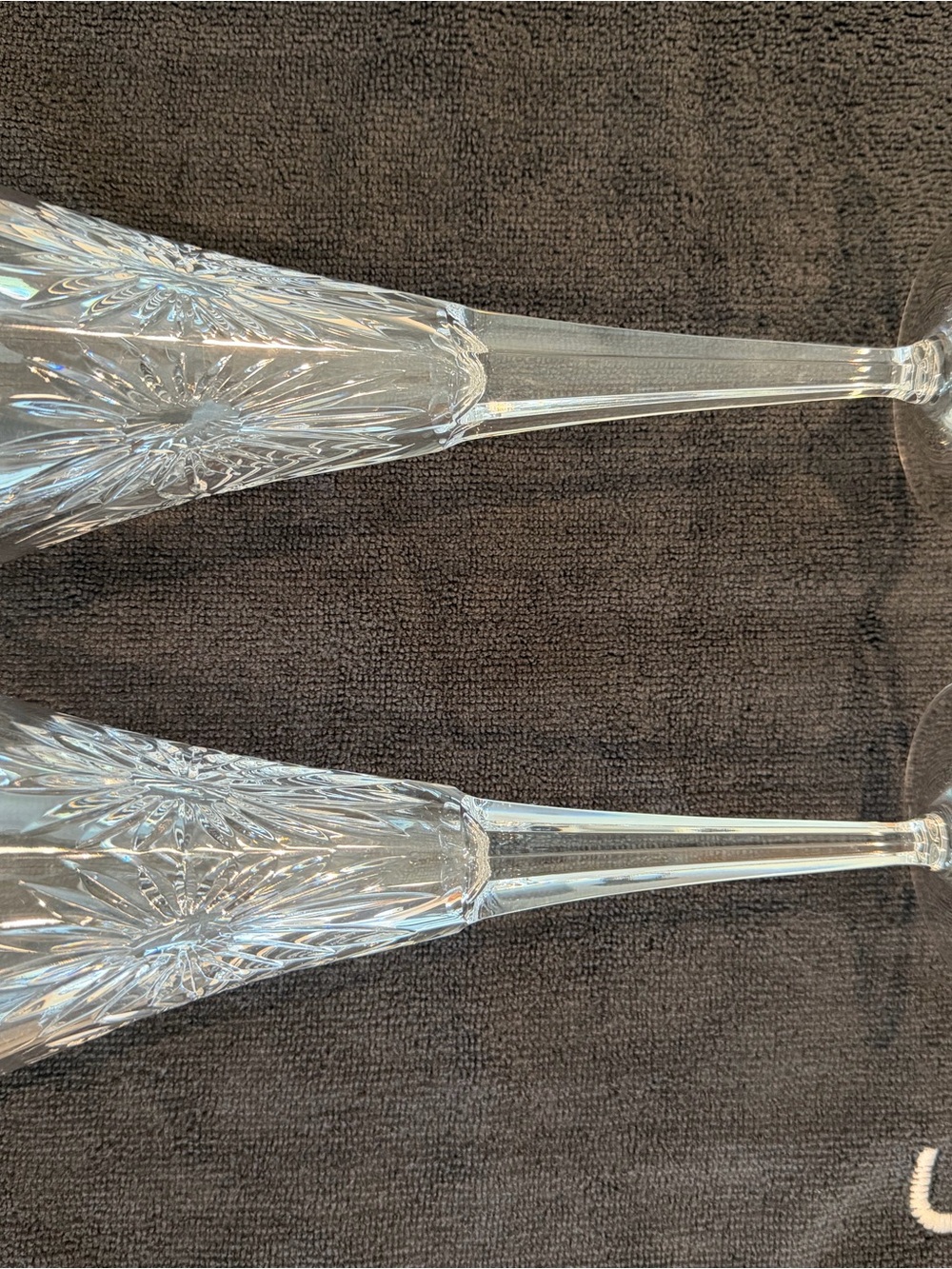 Waterford Crystal Millennium Series Champagne Flutes (Pair) - Picture 6 of 9